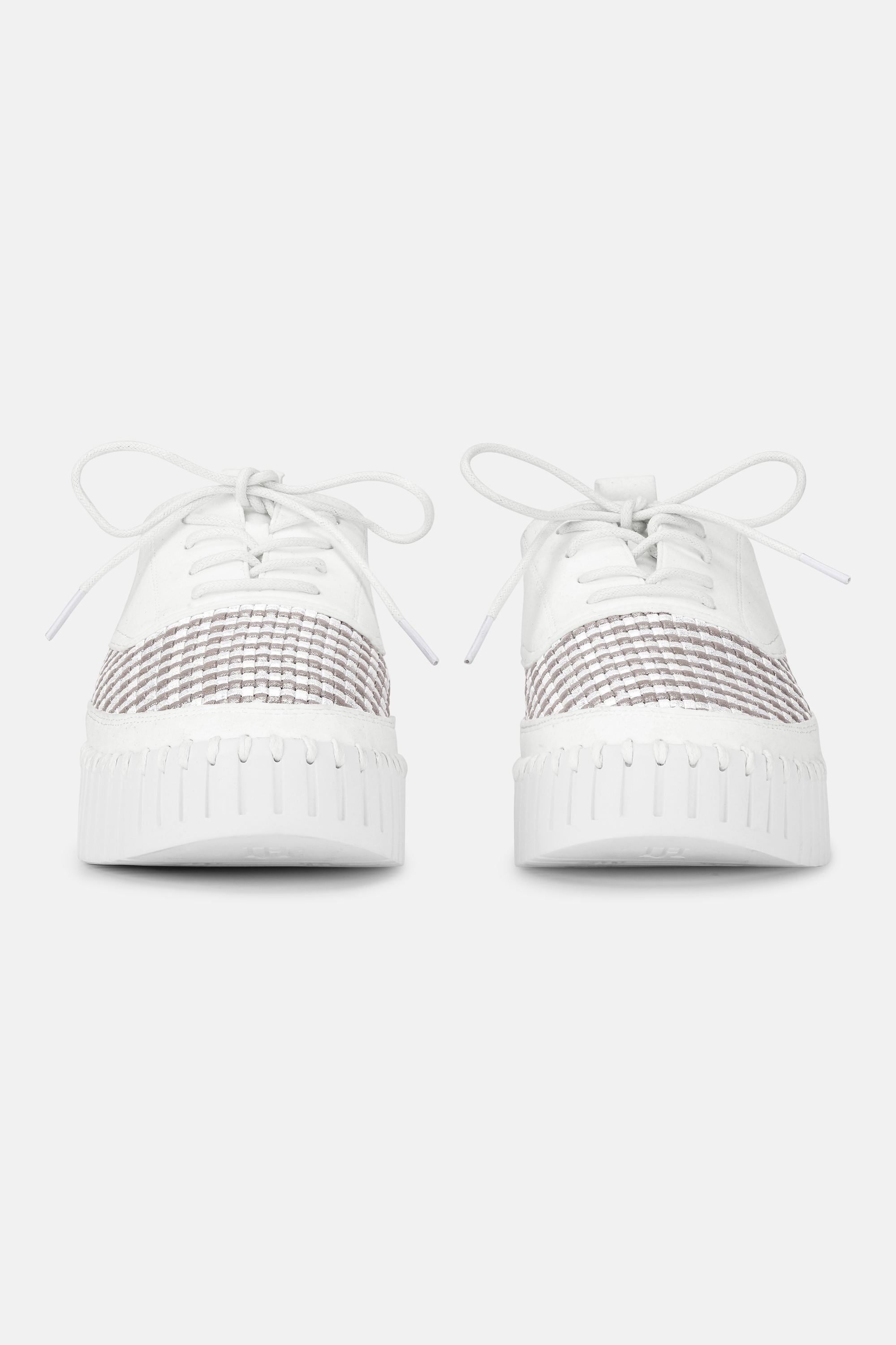 Tulip Skor Med Snörning - White White